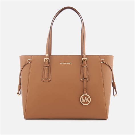 michael kors voyager brown bags women|Michael Kors voyager tote bag.